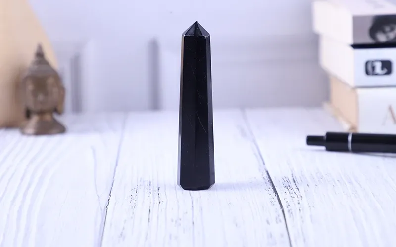 Black Tourmaline Tower Black Tourmaline Tower